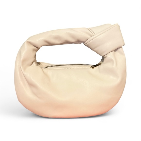 Melie Bianco Handbags - NWOT Melie Bianco Alexandra Cream Vegan Top Handle Bag